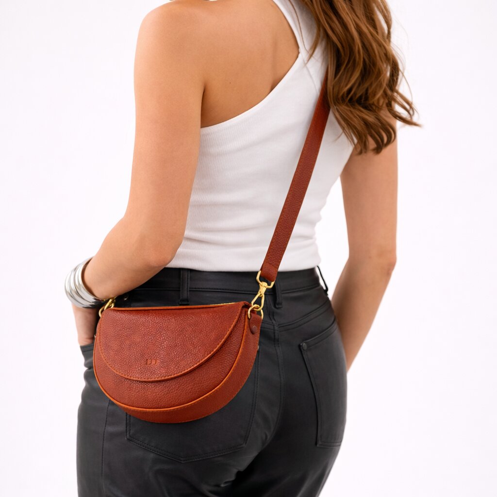 Koala Sling Bag — Full Grain Leather Crossbody Bag